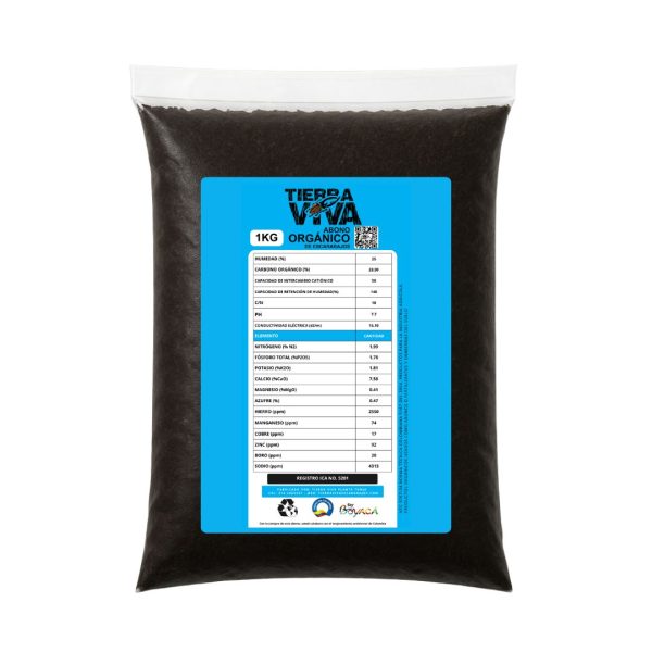 Abono Orgánico Sólido 1kg