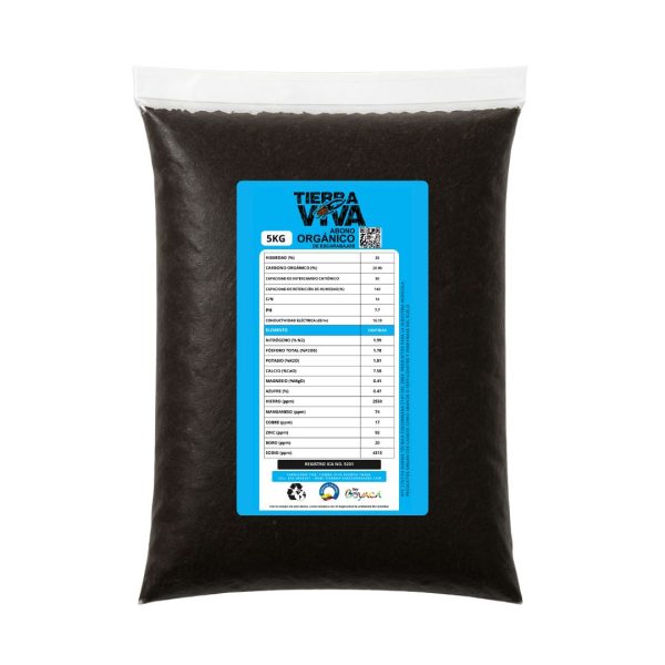 Abono Orgánico Sólido 5kg