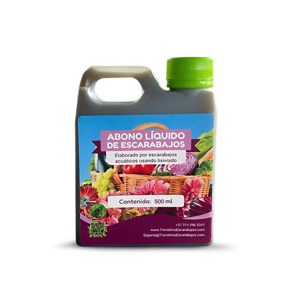 Abono líquido de escarabajos x500ml